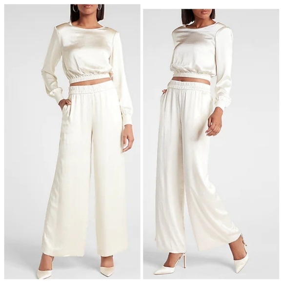 Express Pants - Express Satin Pant Set